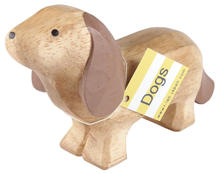 Wooden Dachshund - Polepole Dogs